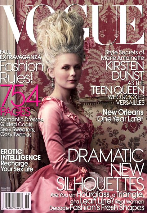 Fashion Flashback Kirsten Dunst Covers Vogue USA September 2006