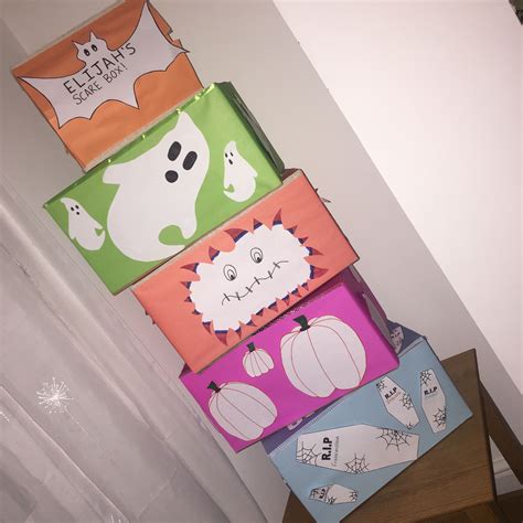 Scare Trick Or Treat Boxes 📦 Treat Boxes Trick Or Treat Box