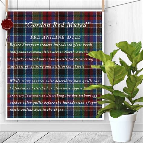 Digital Printable Scottish Tartans Highland Clan Gordon Gordon Of