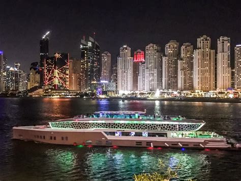 Dubai Mega Yacht Cruise With Buffet Dinner Getyourguide