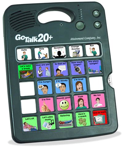 GoTalk 20+ AAC/Communication Device (GT-20) | Talk To Me Technologies