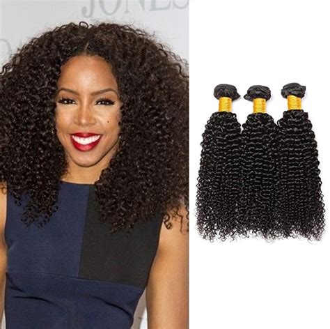 Kinky Curly Hair Products 250 Density Pre Plucked Lace Front Wigs Malaysian Virgin