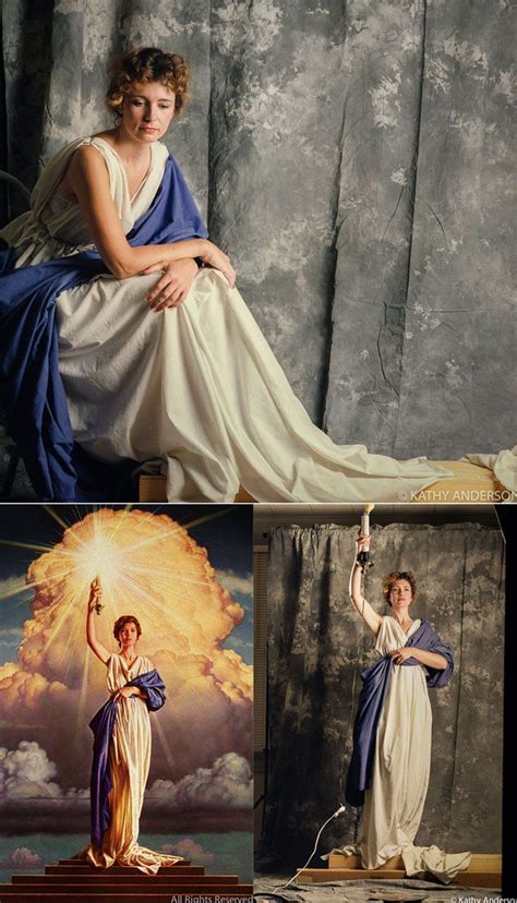 The Real Model Behind Columbia Pictures Logo Jenny Joseph Picture