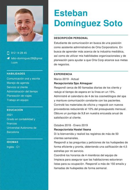 Modelo de curriculum vitae en blanco de paraguay. Currículum Moderno: Consejos y 16 Plantillas para Descargar