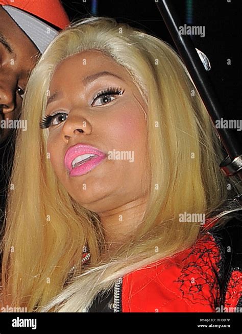 Nicki Minaj Arriving Back To Her Hotel Security Attempted To Block