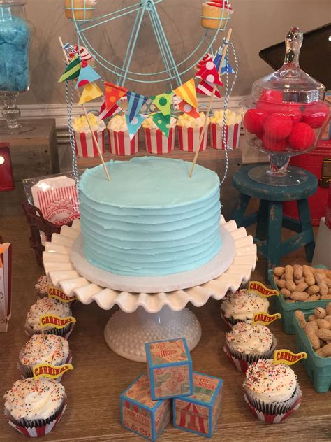 Vintage Circus Theme Baby Shower Created By Something Blue Event