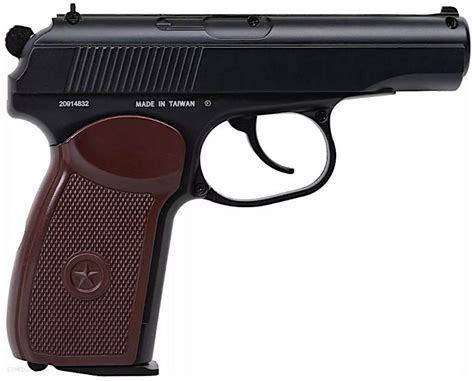 Kwc Pm Makarov Non Blowback Co2 Pellet Pistol Table Top Review
