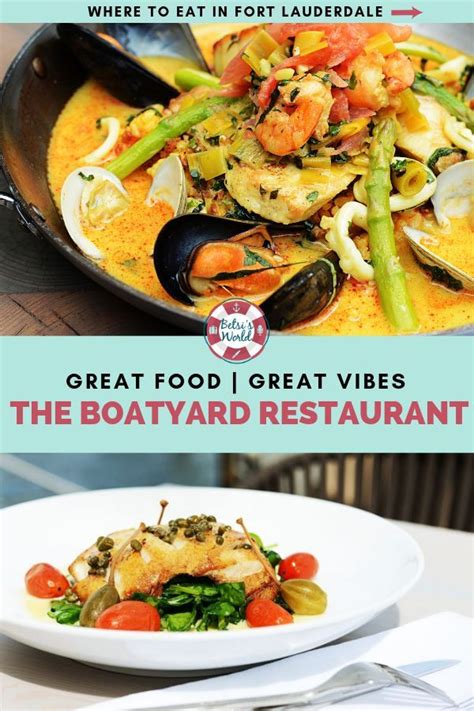 Maybe you would like to learn more about one of these? Great Food & Great Vibes at Boatyard Restaurant, Fort ...