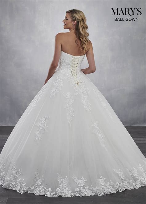 Bridal Ball Gowns Style Mb6032 In Ivory Or White Color
