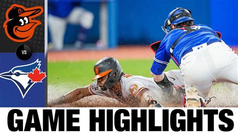 Orioles Vs Blue Jays Game Highlights 81522 Mlb Highlights Youtube