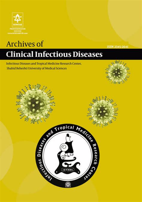 Archives Of Clinical Infectious Diseases Infectious Diseases And