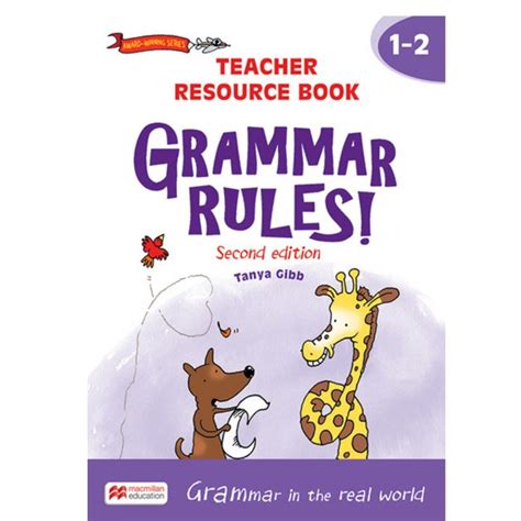Grammar Rules Teacher Resource Book Years 1 2 Lj Harper