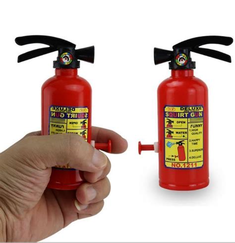 Visland Fire Extinguisher Squirt Toys Firefighter Water Guns With Realistic Design Fun Fireman