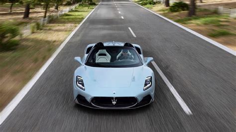 Maserati Has Unveiled A Drop Top Iteration Of The Mc20 Following Its