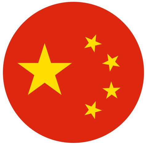 Chinese Flag Circle Isola Group