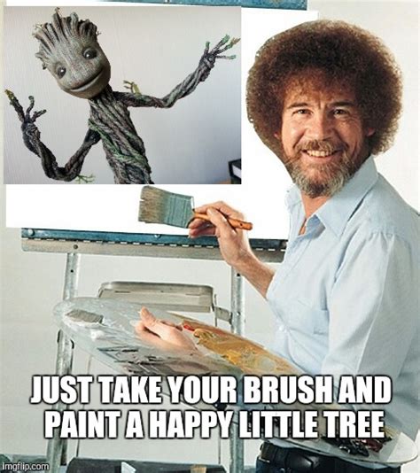 Bob Ross Happy Trees Meme