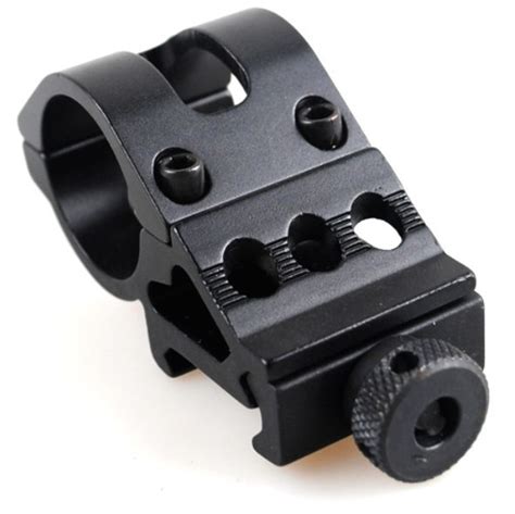 Tactical Flashlight 30mm Offset Weapon Picatinny Mount For Surefire By
