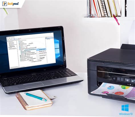The printer driver includes the print status window. 🥇 Cómo actualizar los controladores de impresora en Windows 10