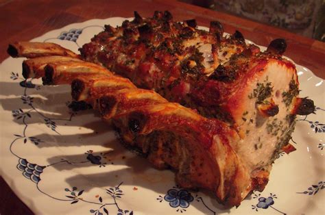 A brilliant pork shoulder roast recipe from jamie oliver. My Stolen Recipes: Bone-In Pork Loin