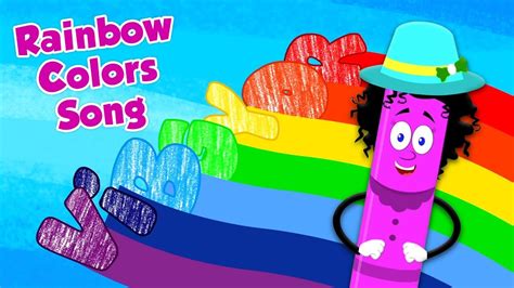 Rainbow Colors Song Learn Colors Kids Songs For Babies Nursery