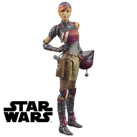Figurines Hasbro Sw Star Wars Black Series Rebels Sabine Wren 15cm