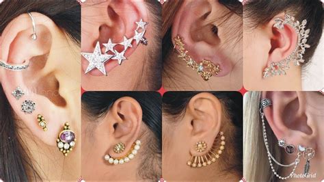 Beautiful Multi Earring Stylish Design For Girls New Collection Youtube