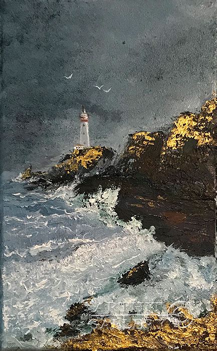 Impressionism Oil Paintings Lighthouse Impressionism Lighthouse
