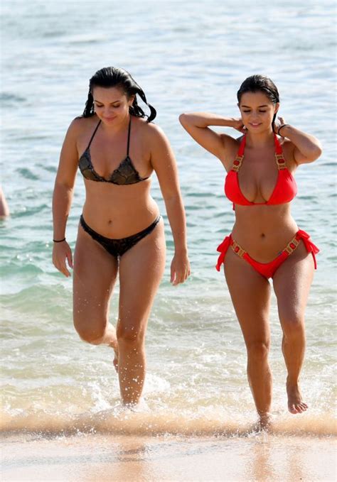 Demi Rose Mawby And Alexandra Cane Bra Beauties On The Island Of Sal