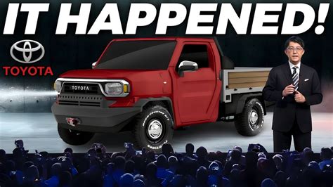 Toyota Ceo Reveals All New 10000 Pickup Truck And Shocks The Entire