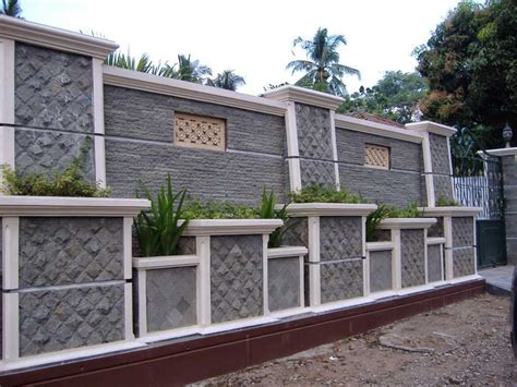 40 Model Pagar Tembok Minimalis Desainrumahnya