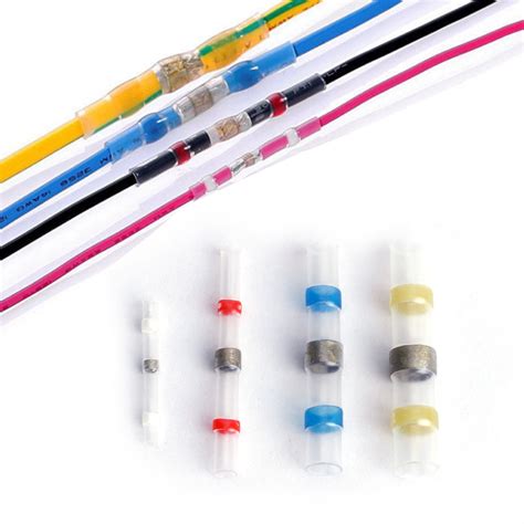Solder Heat Shrink Wire Connectors White Pack Of 25 Truck Electrics