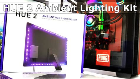 Hue 2 Ambient Rgb Lighting Kit Review De Nzxt Youtube