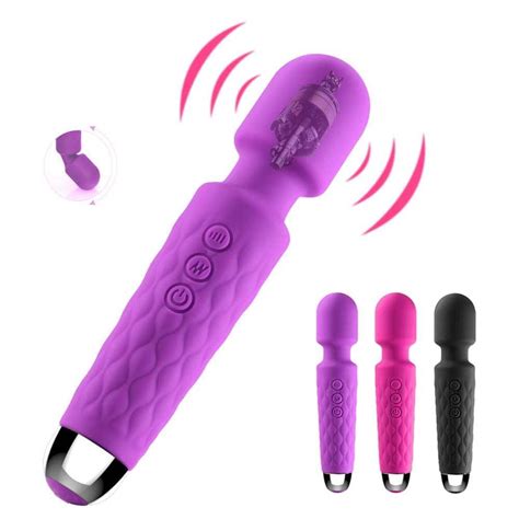 Powerful Vibrator Adult Sensory Toys Mini Viberate Wand Massager With 28 Vibration Modes Whisper