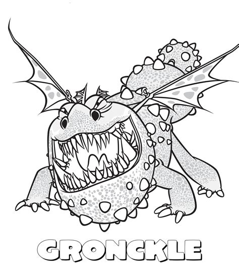 Hiccup slowly befriends the dragon and gives it the name toothless, for its. Coloring Pages How To Train Your Dragon at GetColorings.com | Free printable colorings pages to ...