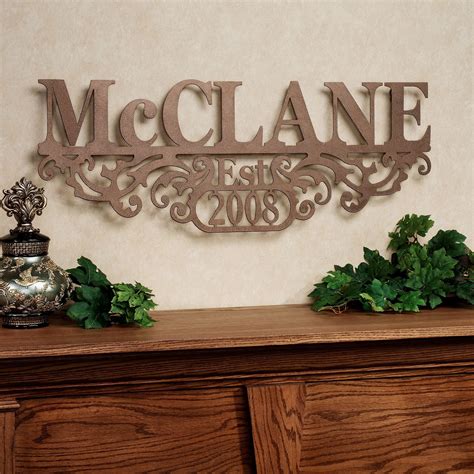 20 The Best Personalized Metal Wall Art