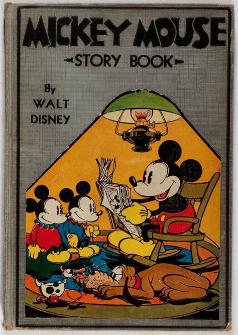 Mickey Mouse Books From The 1930s — Konsumerism Run Amok Vintage