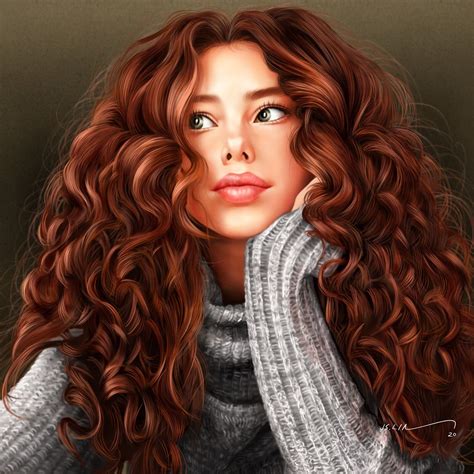 How To Color Curly Hair Digital Art What S The Best Way To Digitally