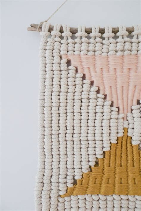 Artisan Spotlight Modern Macrame Motifs Textiles Weaving Textiles