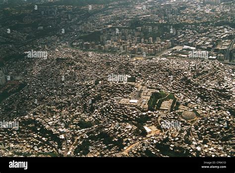 Venezuela Caracas Aerial View Stock Photo Alamy