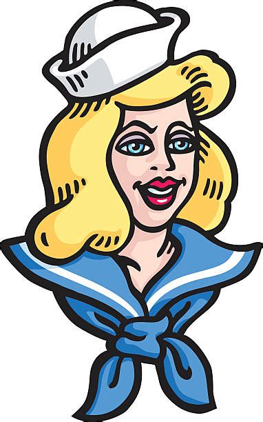 10 Cartoon Of Navy Pin Up Girl Tattoo Illustrations Royalty Free