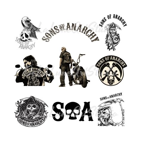 Sons Of Anarchy Svgpng California Chapter Svg Redwood Original Svg