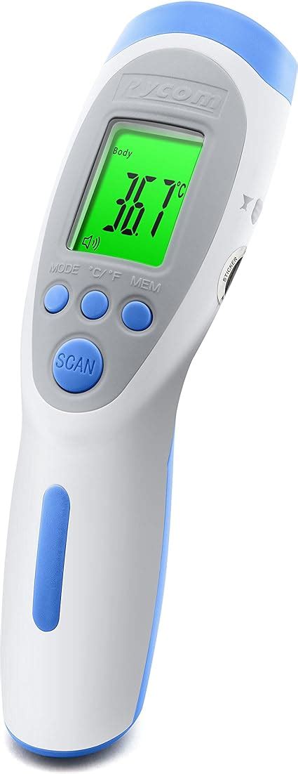Rycom Jxb182 Digital Fever Thermometer Measurement Gun Forehead
