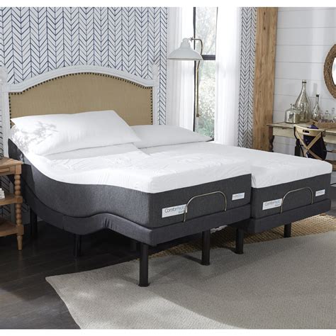 Comforpedic From Beautyrest 12 Inch Nrgel Mattress And Adjustable Bed