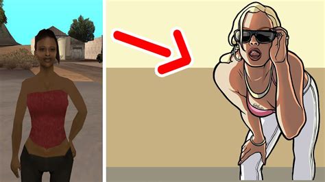 Quem é a mulher da famosa artwork do GTA SAN ANDREAS YouTube