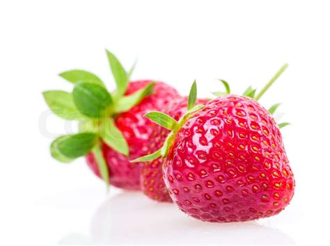 Strawberries Stock Image Colourbox