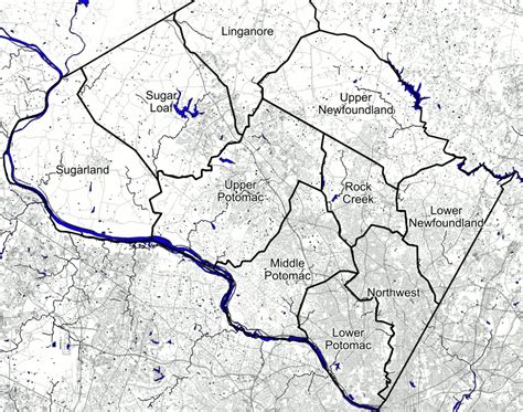 Map Of Montgomery County