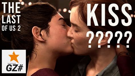 The Last Of Us 2 Ellie Kiss Scene Gamezone Youtube