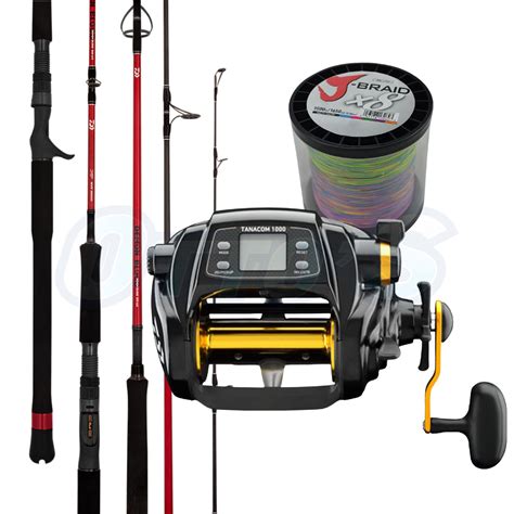 Deep Water PE4 5 Snapper And Dimersal Bait Fishing Electric Combo Sales