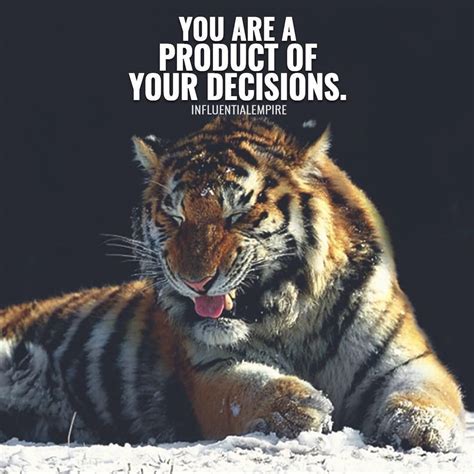 Take Responsibility Of Your Actions Tiger Quotes Inspirational