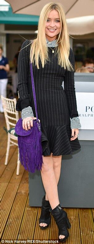 Tamsin Egerton Suffers Wimbledon Fashion Slip Up In A Flirty Summer Dress Daily Mail Online